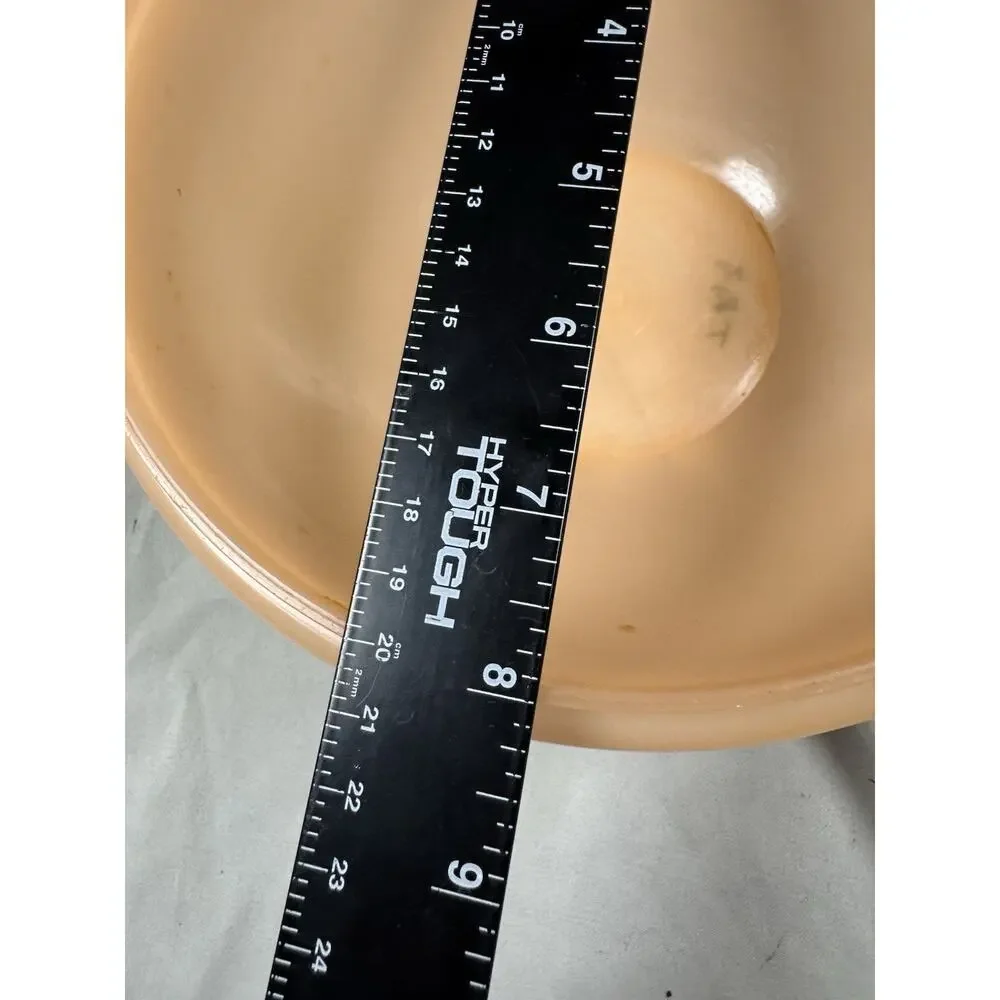 Vintage Tupperware Wonderlier Bowl Peach Pink #235-6 Mixing Bowl 8.5”